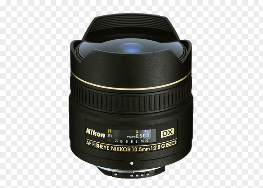 Camera Lens Nikon AF DX Fisheye-Nikkor 10.5mm F/2.8G ED AF-S Nikkor 35mm F/1.8G Format Fisheye PNG