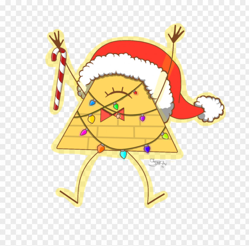 Christmas Bill Cipher Grunkle Stan Mabel Pines Ornament PNG