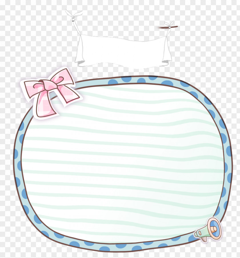 Cute Cartoon Border PNG