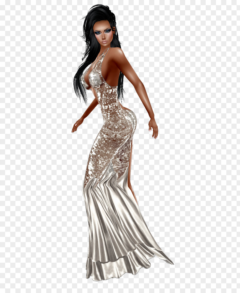 Dress Gown Shoulder Cocktail PNG