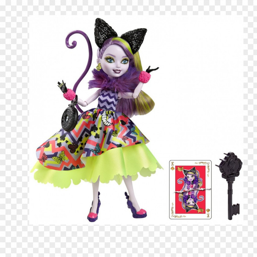 Ever After High Legacy Day Amazon.com Way Too Wonderland Kitty Cheshire Doll Cat PNG