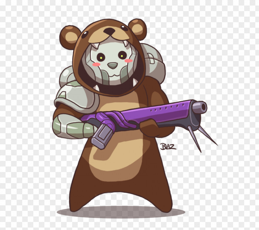 Gunner Warframe Bear PlayStation 4 Drawing PNG