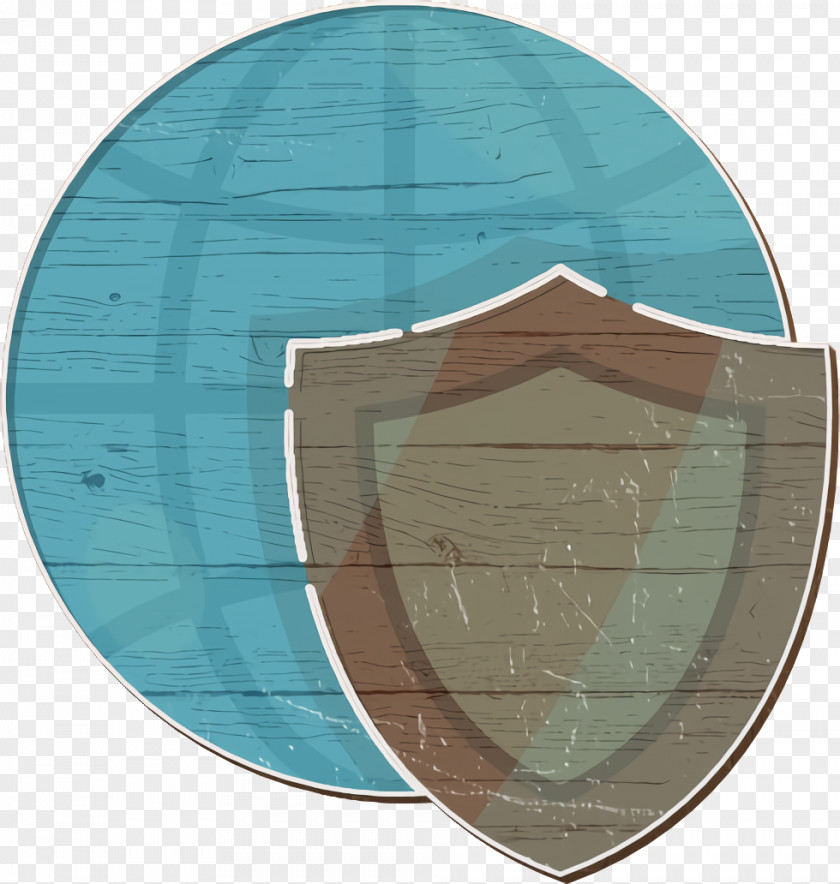 Internet Icon Shield Web Design Set PNG