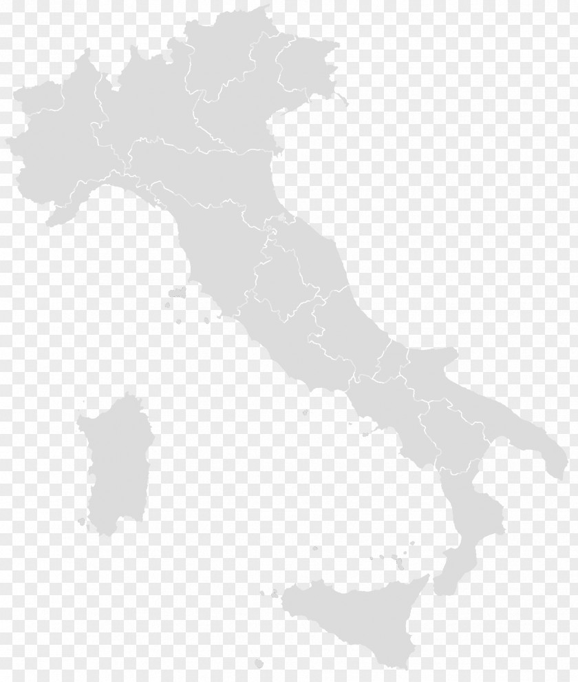 Map Regions Of Italy Vector Stock Photography PNG