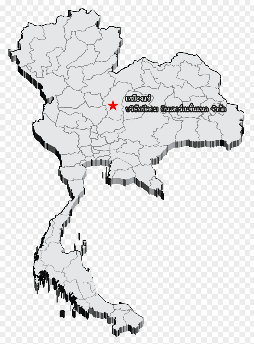 Map Thailand Three-dimensional Space 3D Slash Location PNG