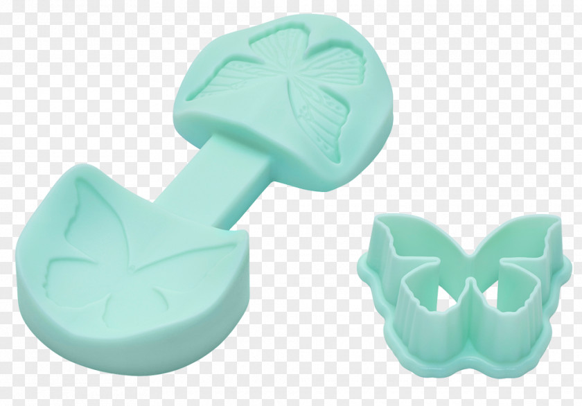 Mint And Ice Color Plastic Butterfly Blue Silicone PNG
