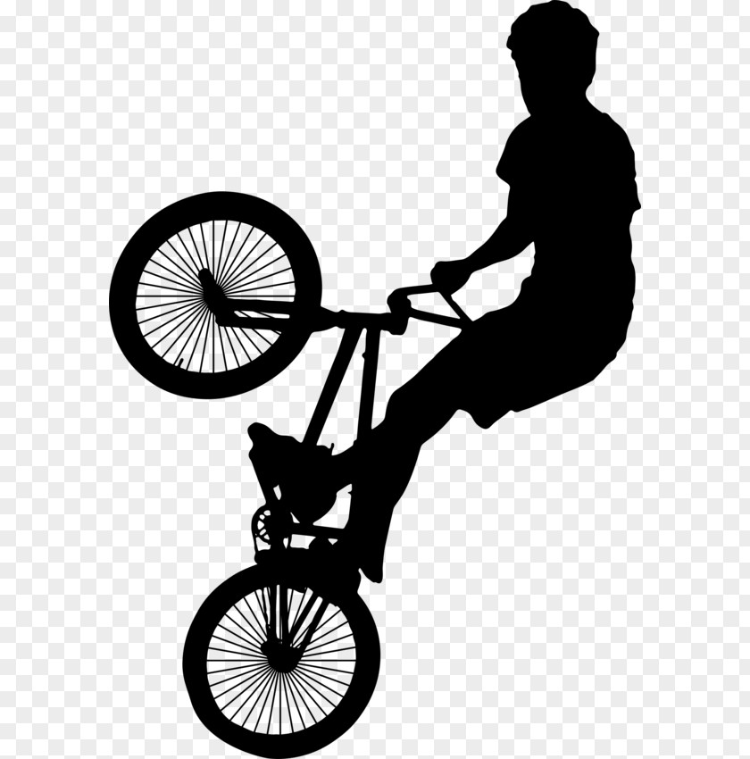 Bicycle BMX Bike Cycling Silhouette PNG