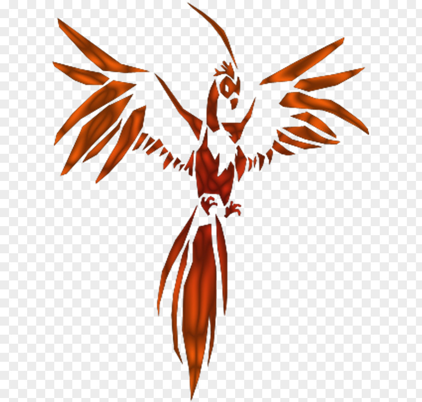 Cartoon Bird Tattoo Phoenix Clip Art PNG