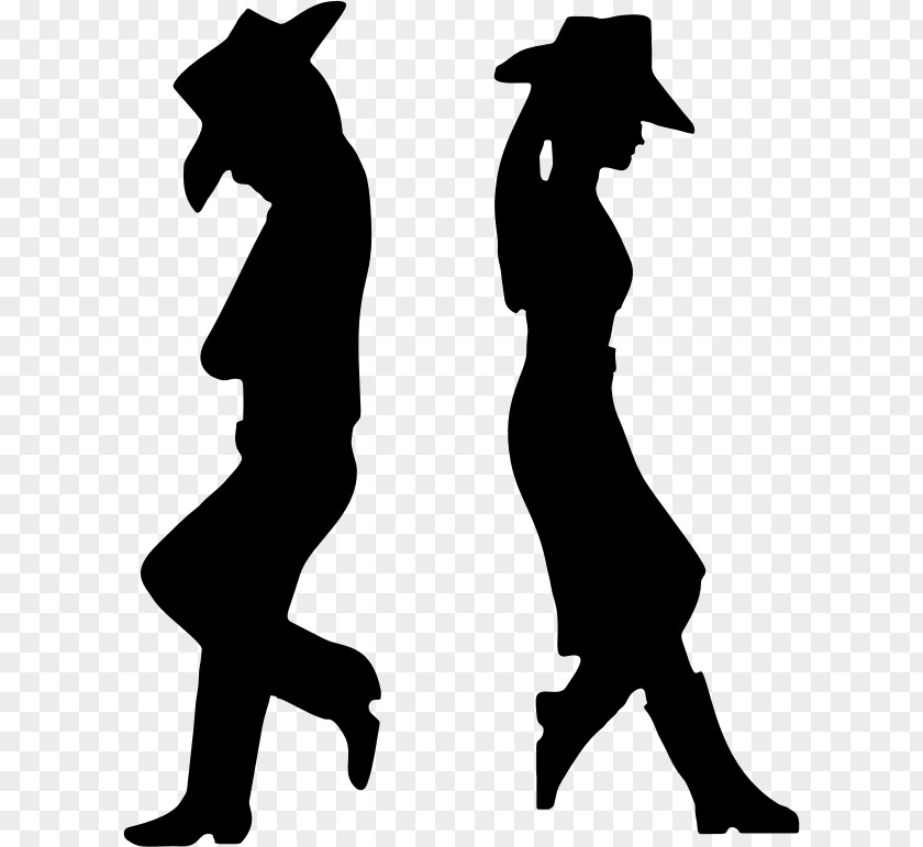 Cowboy Silhouette Western Clip Art PNG