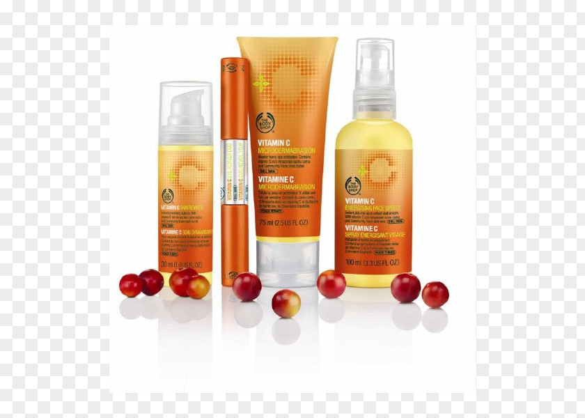 Face Lotion Vitamin C The Body Shop Serum PNG
