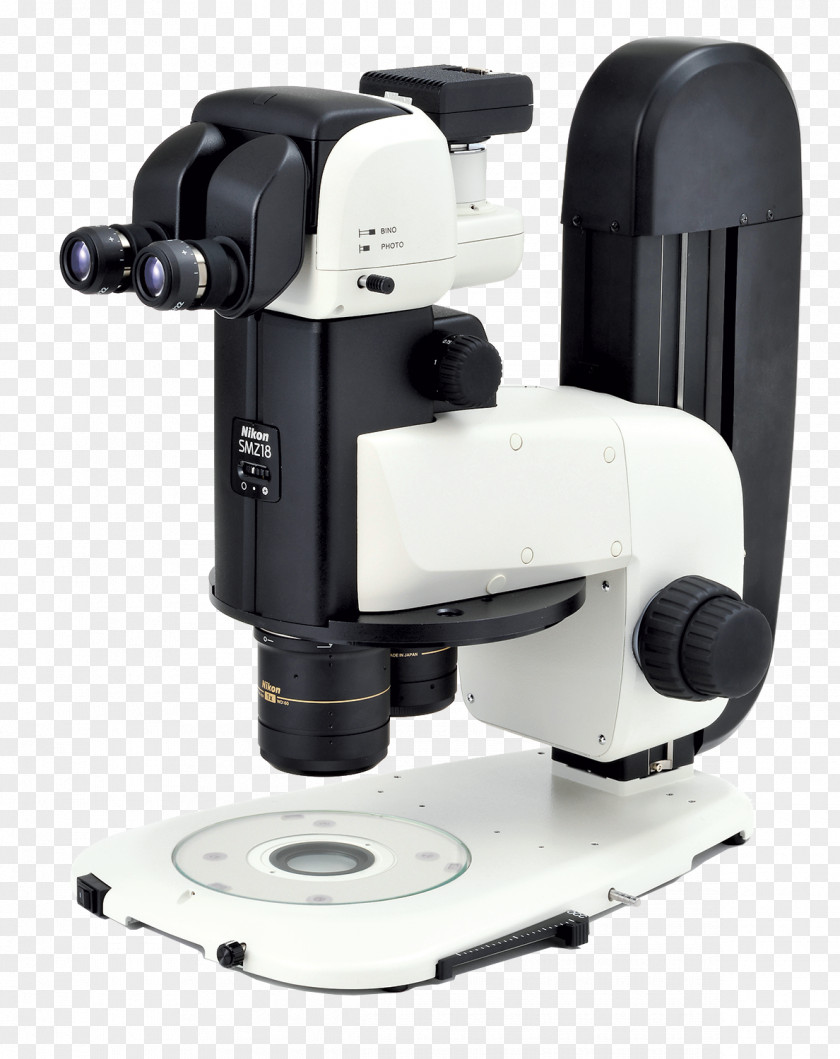 Microscope Stereo Nikon Instruments Zoom Lens PNG
