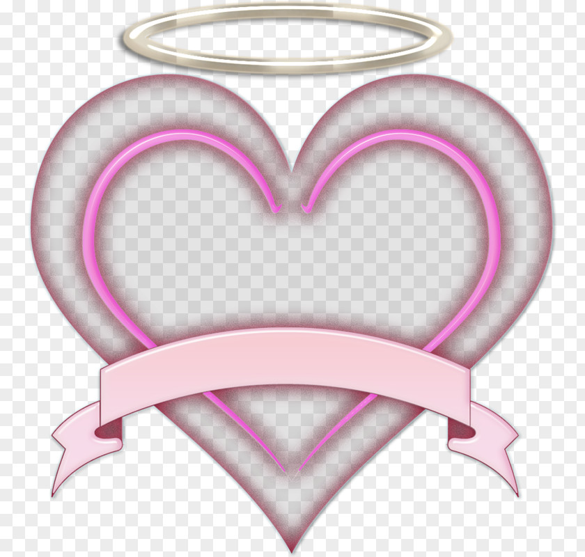 Purple Love Angel PNG