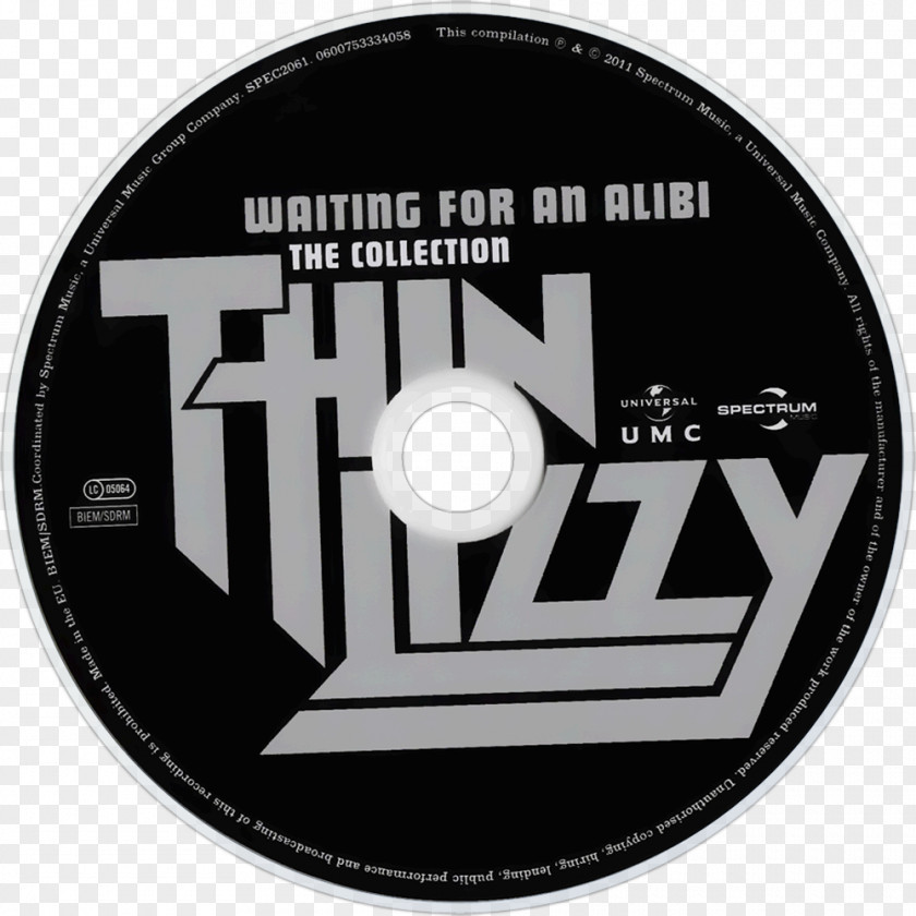 Thin Lizzy Jailbreak Thunder And Lightning The Boys Are Back In Town Compact Disc PNG