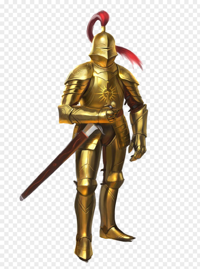 Token Rpg Knight Armour PNG