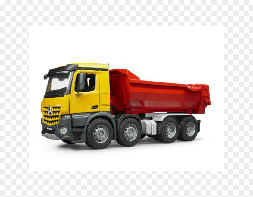 Car Truck Toy Mercedes-Benz Arocs Bruder PNG