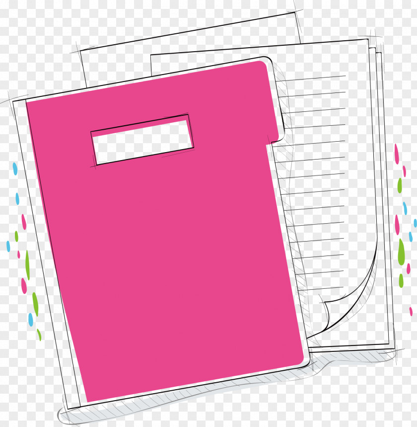 Cartoon Notes Paper Notepad Notebook PNG