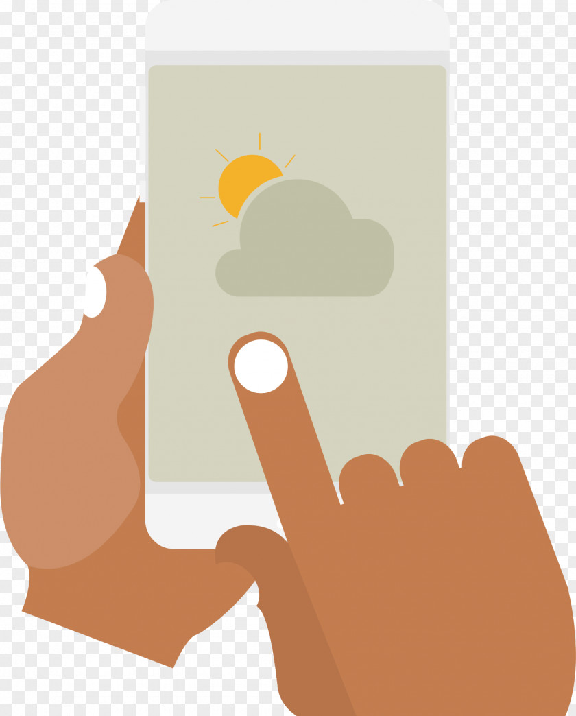 Click On The Phone Sony Xperia Tipo Symbol Clip Art PNG