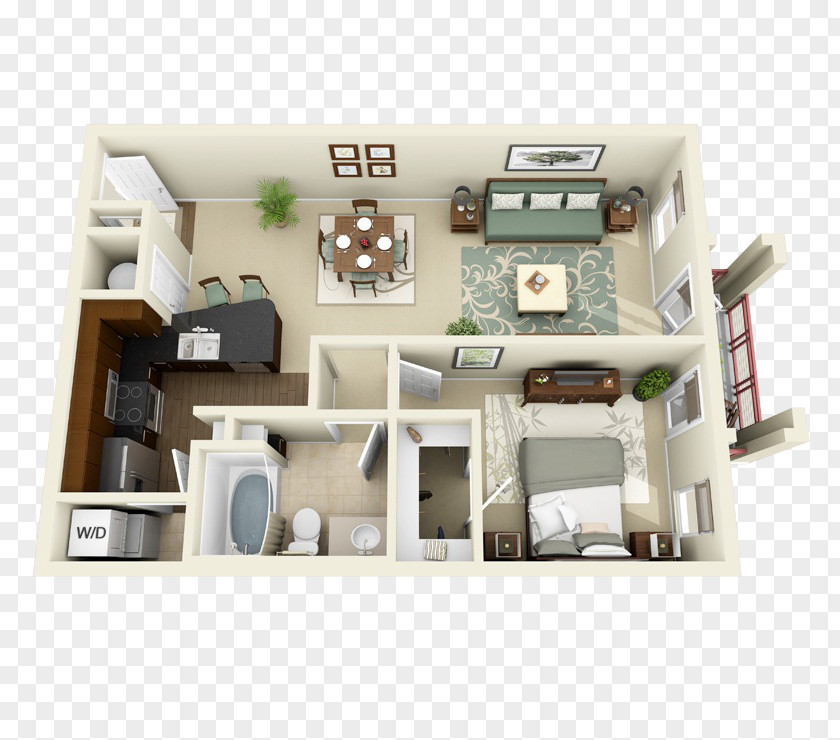 Design Floor Plan Property PNG