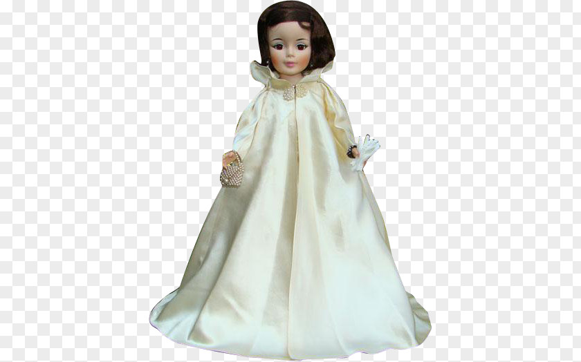 Doll Bisque Gown Alexander Company OOAK PNG