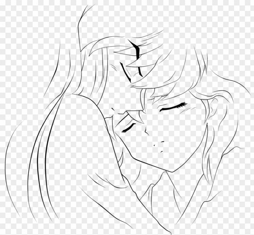 Inuyasha Kagome Higurashi Kikyo Kirara Drawing Sketch PNG