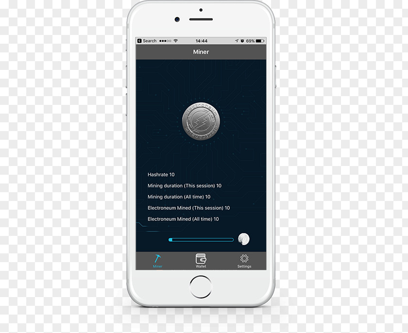 Iphone IPhone Electroneum Mobile App IOS Cryptocurrency PNG