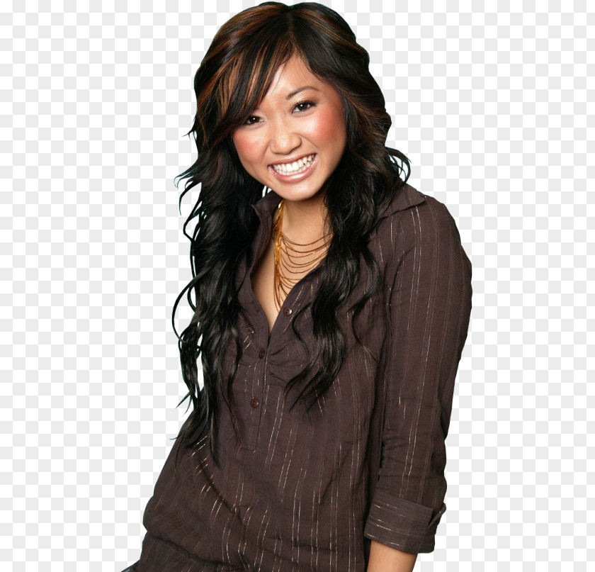 Model Brenda Song Long Hair Coloring PNG