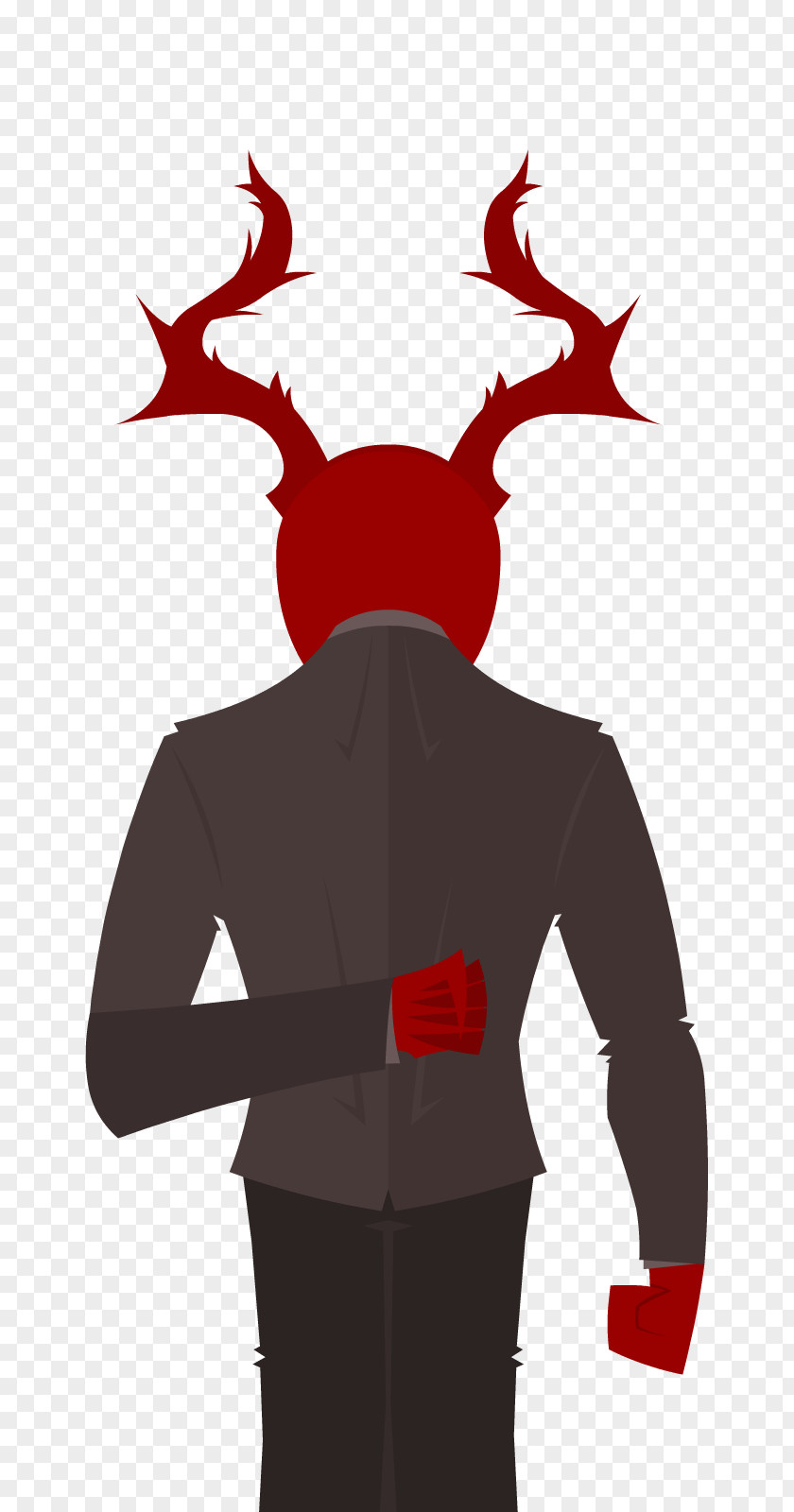 Reindeer Illustration Clip Art Shoulder Character PNG