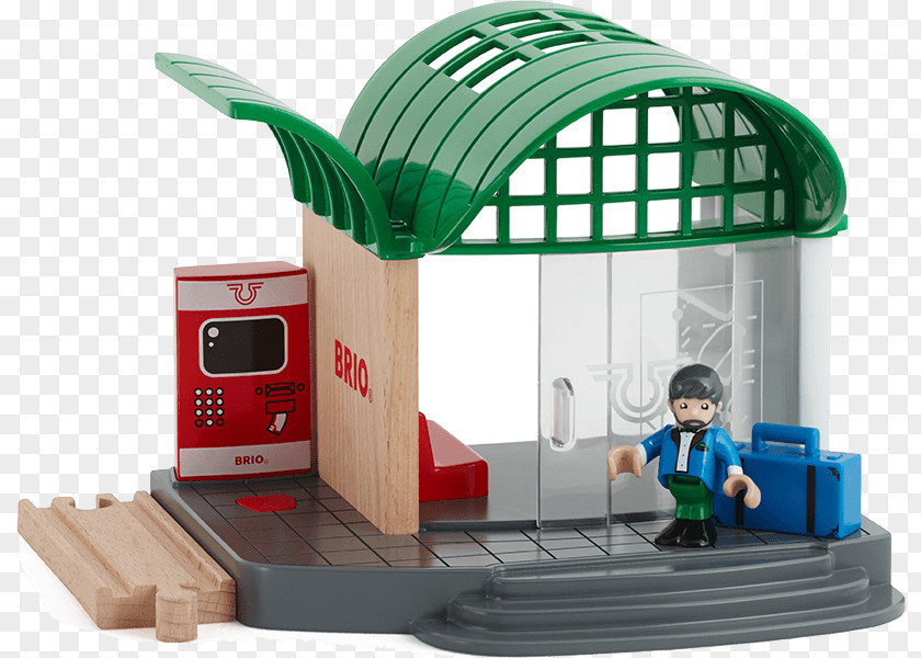 Train Brio Station Toy Rail Transport PNG