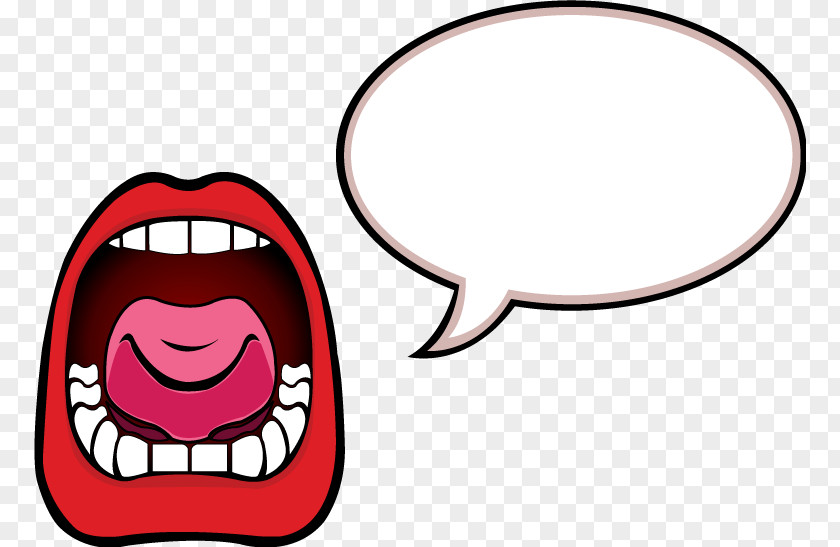 Cartoon Screaming Faces Mouth Lip Free Content Clip Art PNG