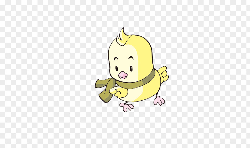 Cartoon Yellow Chick Picture Chicken PNG