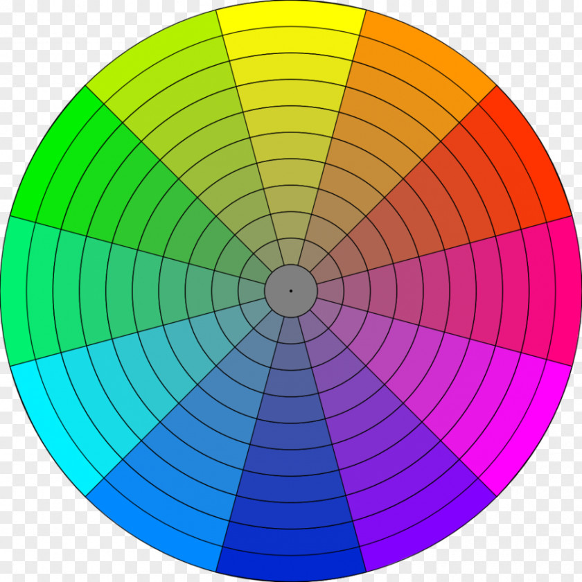 Guys Color Wheel Gamut RGB Space PNG