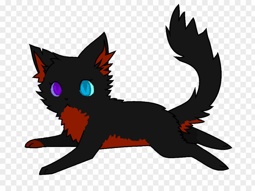 Kitten Black Cat Whiskers Dog PNG