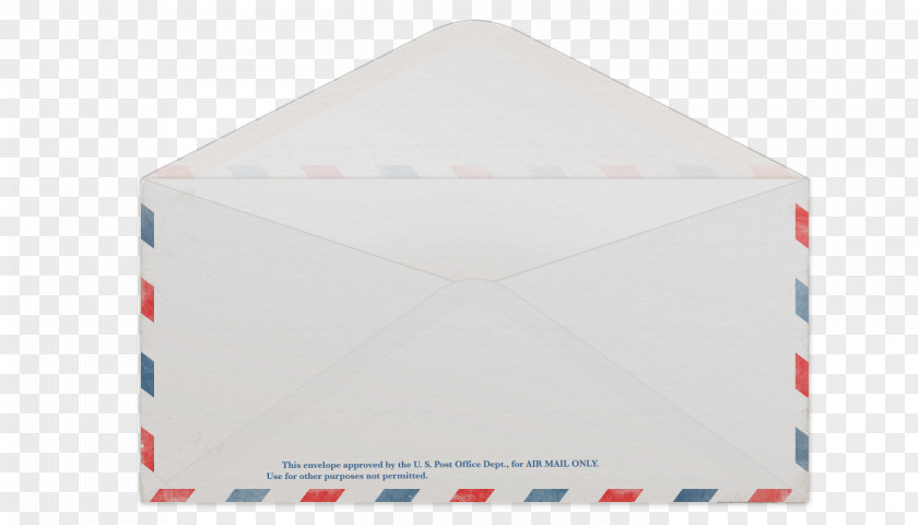 Open Envelope Airmail Advertising Stock Photography PNG