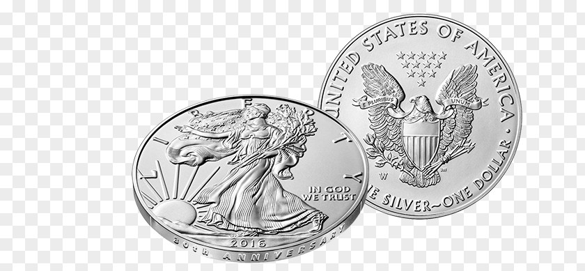 Walking Liberty Half Dollar Coin American Silver Eagle Burnishing White PNG