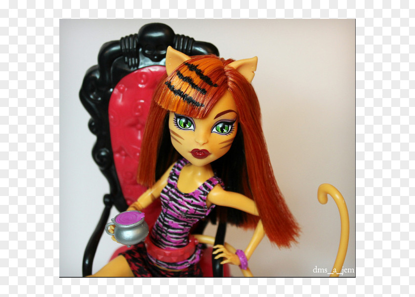 Barbie Monster High Freak Du Chic Toralei Doll Boneca Mattel Great Scarrier Reef PNG