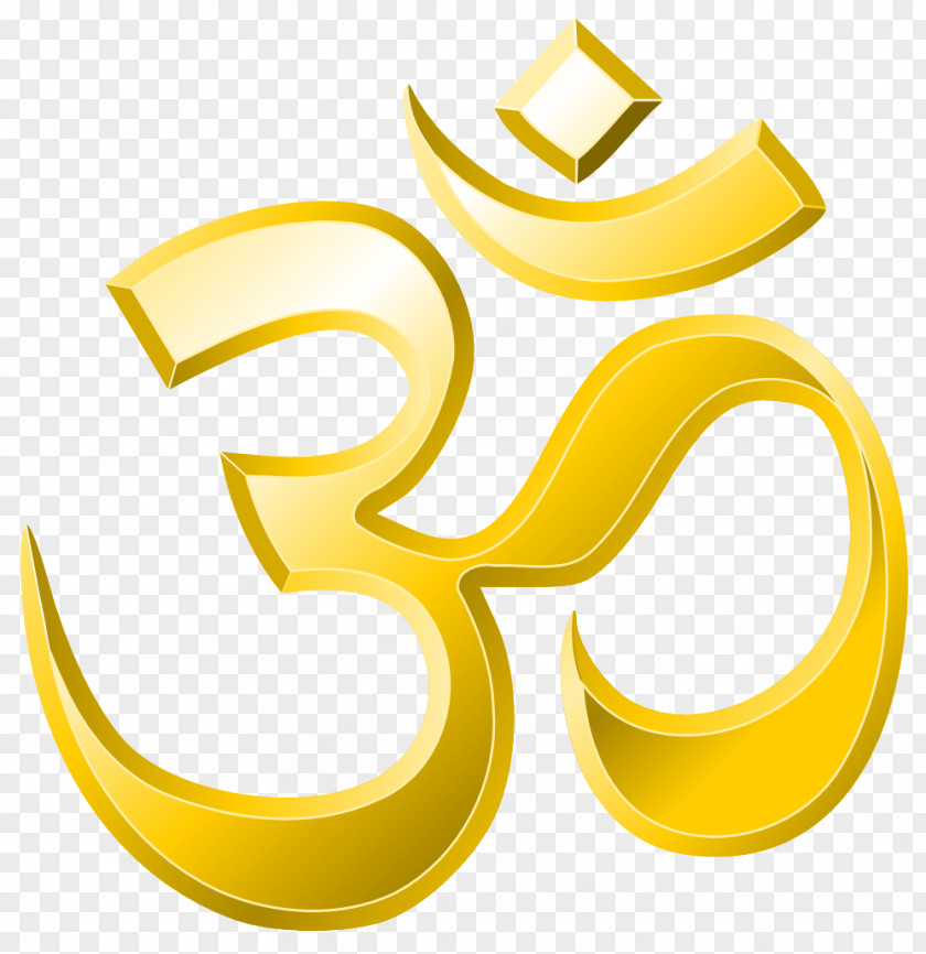 Om Free Image Text Yellow Clip Art PNG