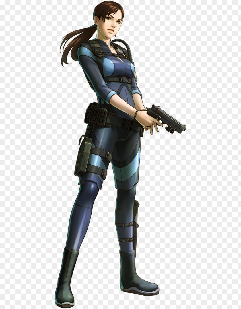 Project X Zone 2 Resident Evil 5 Jill Valentine Chris Redfield PNG