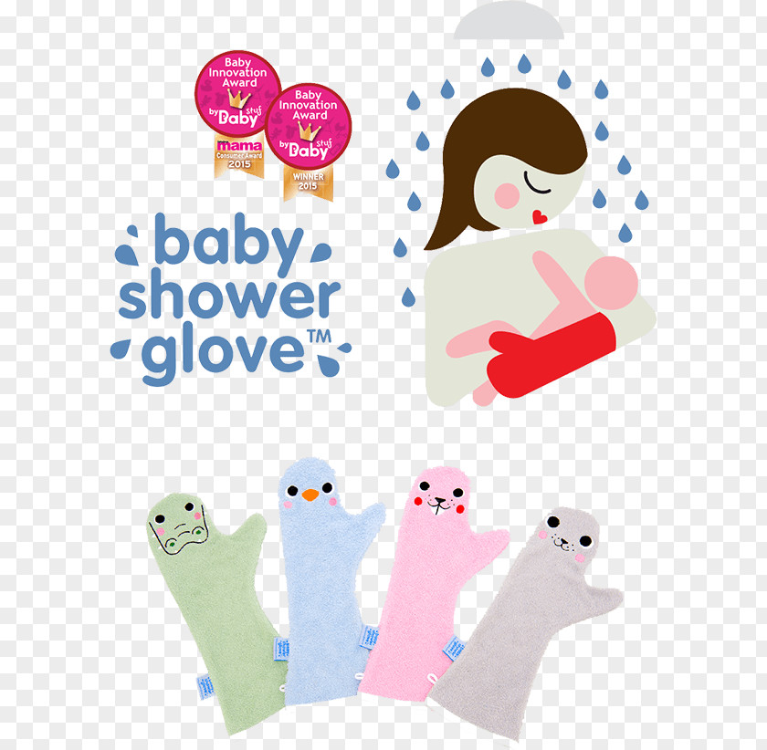 Shower Baby Glove Infant Child PNG