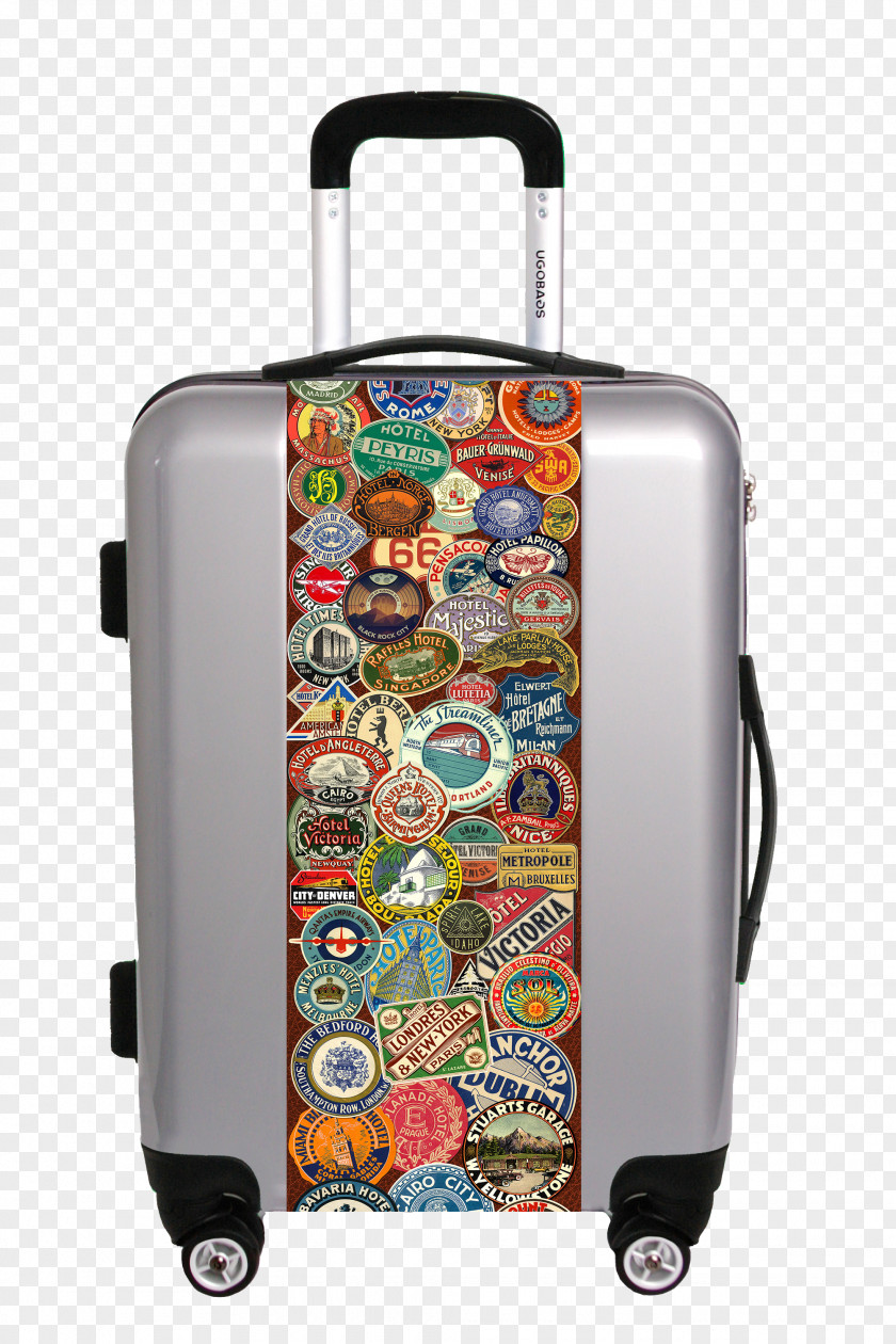 Suitcase Hand Luggage Checked Baggage Travel PNG