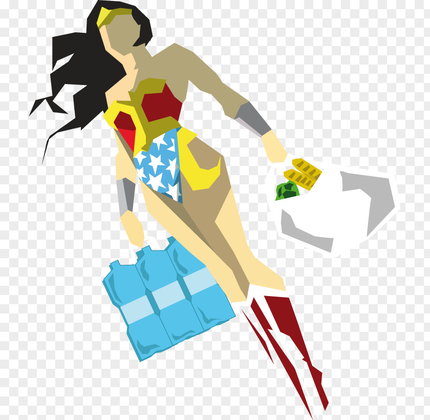 Wonder Woman Lego Illustration Clip Art Human Behavior Product Design PNG