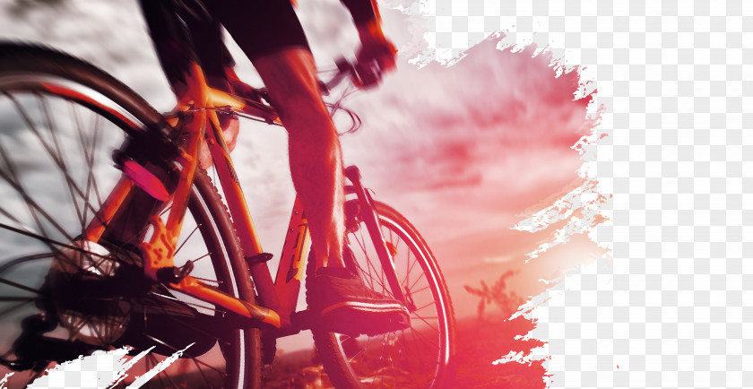 Cycling Racing Poster Wallpaper PNG