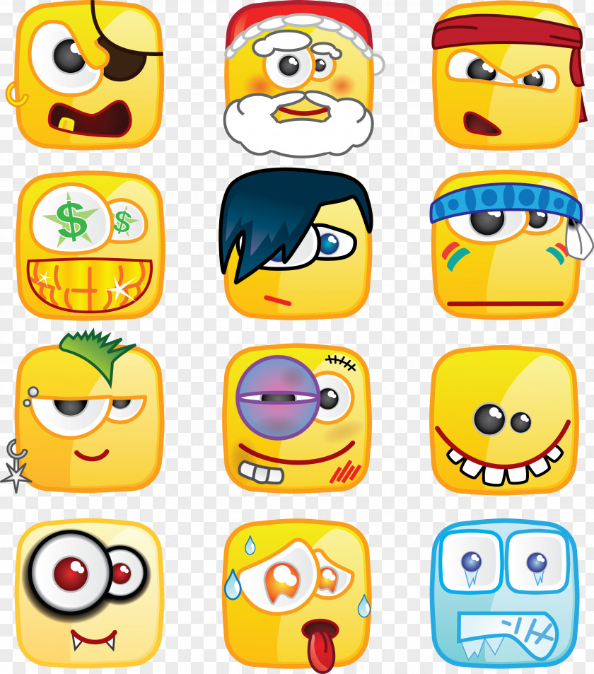 Emoticons Square Smiley Emoticon PNG