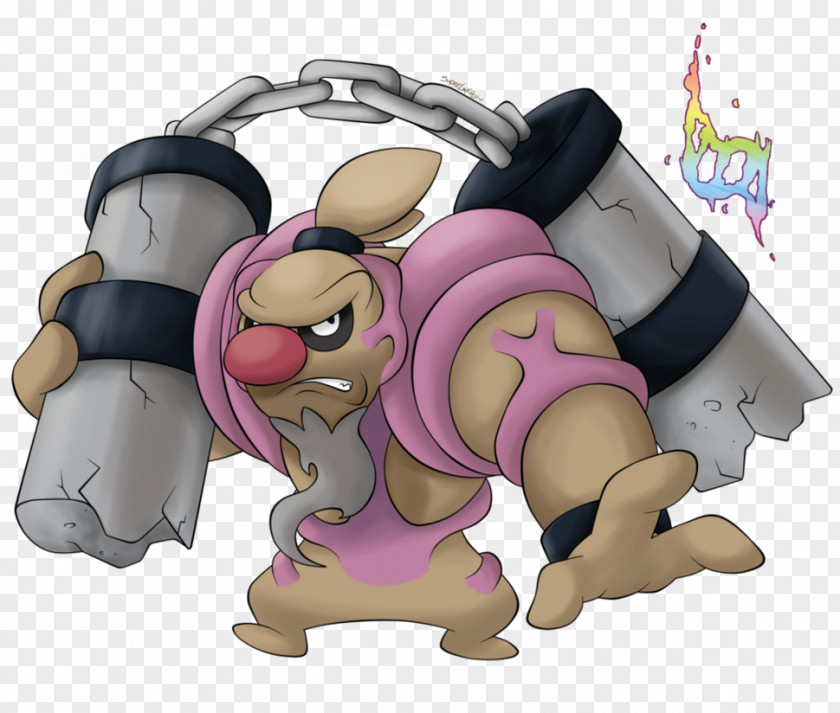 Nunchucks Wikia Conkeldurr Fandom Pokémon Mario PNG