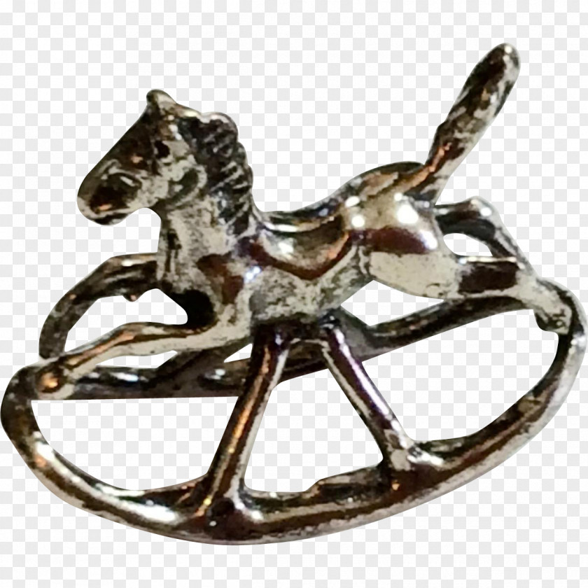 Rocking Horse Body Jewellery Silver Mammal PNG