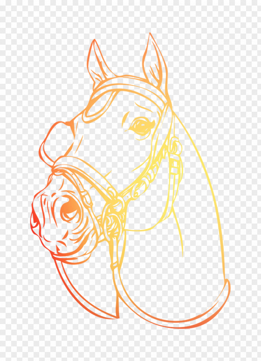 Illustration Sketch Horse Ear Clip Art PNG