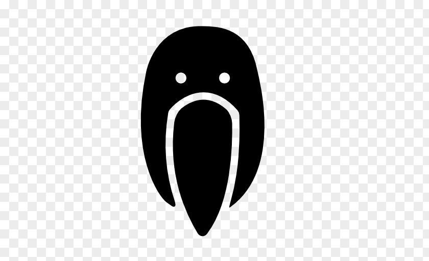 Penguin Logo Beak Font PNG
