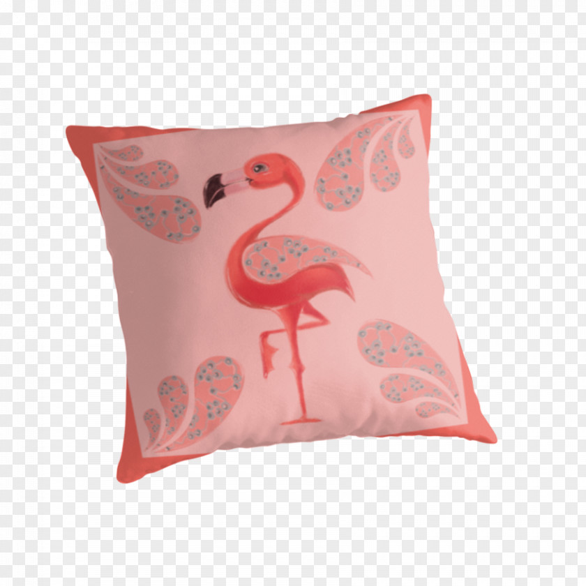 Pillow Cushion Throw Pillows Bird Pink M PNG