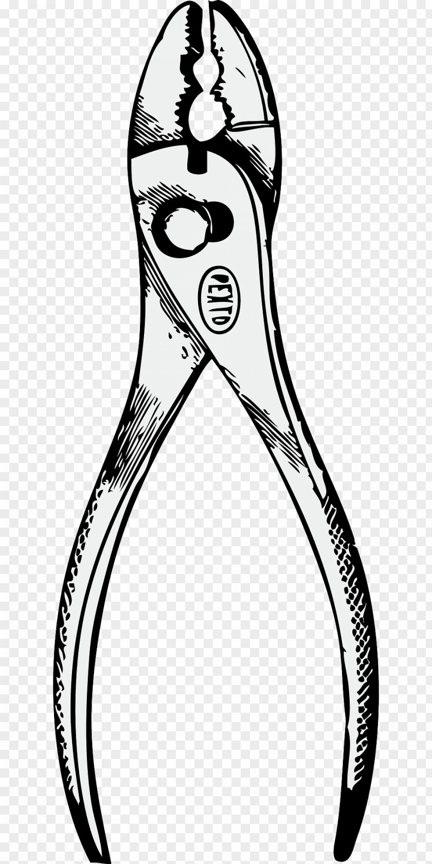 Pliers Needle-nose Slip Joint Diagonal Tool PNG