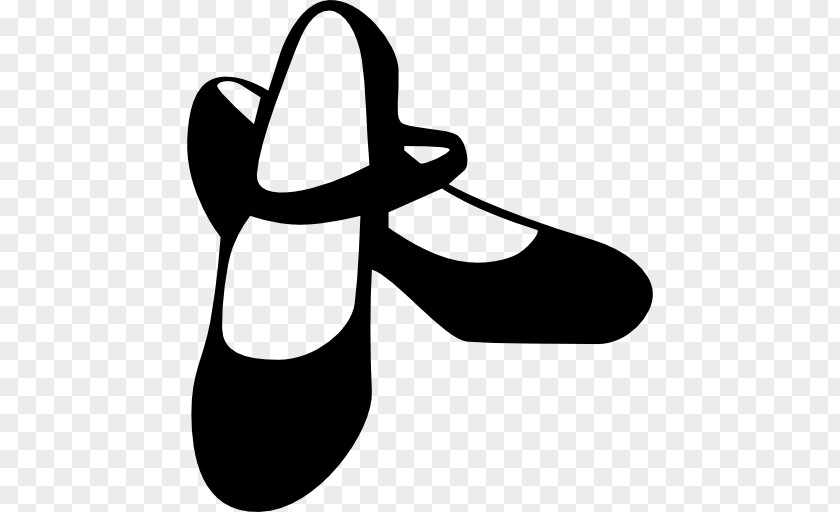 Silhouette Tap Dance Flamenco Ballet Shoe Dancer PNG