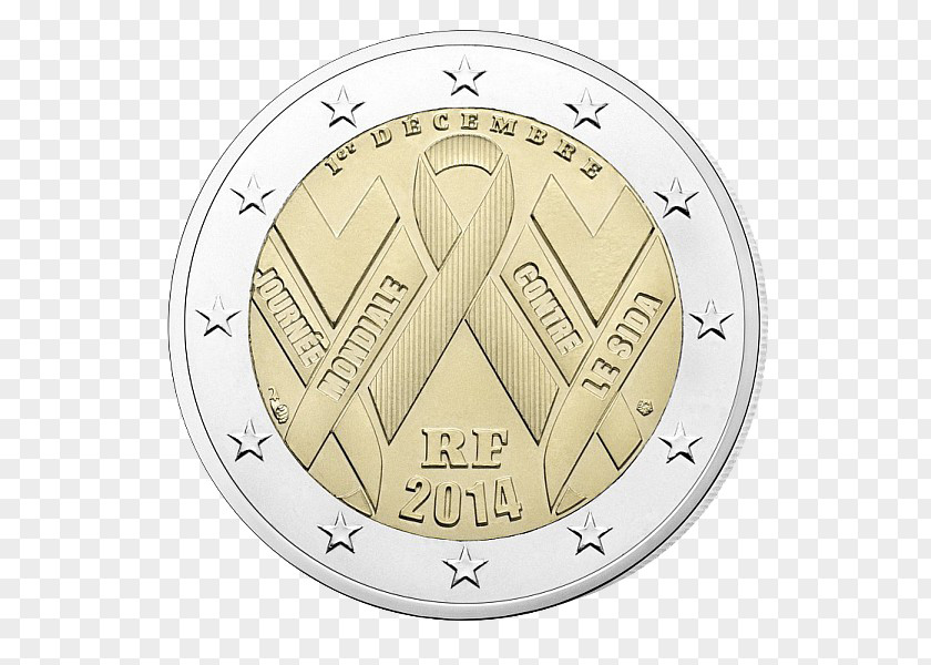 Coin 2 Euro Commemorative Coins PNG